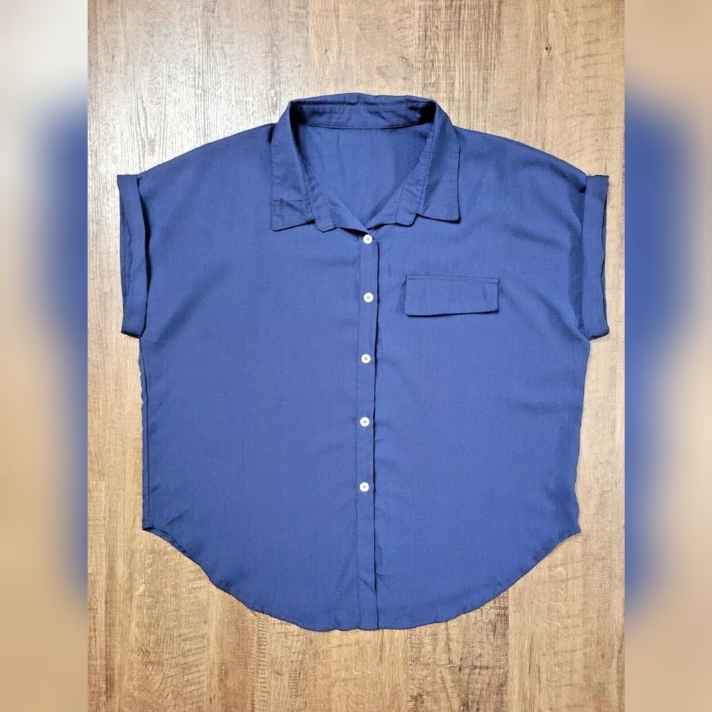 Shein Curve short sleeve blouse